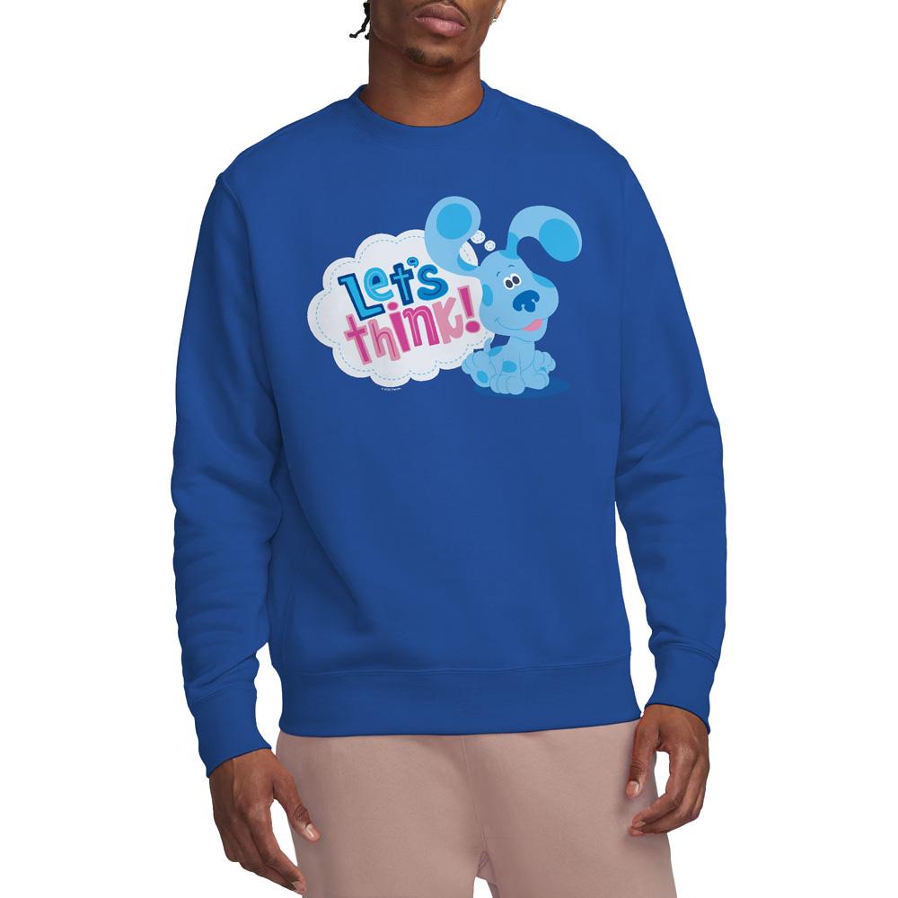 BlueÂ´s Clues & You! Unisex Adult LetÂ´s Think Sweatshirt