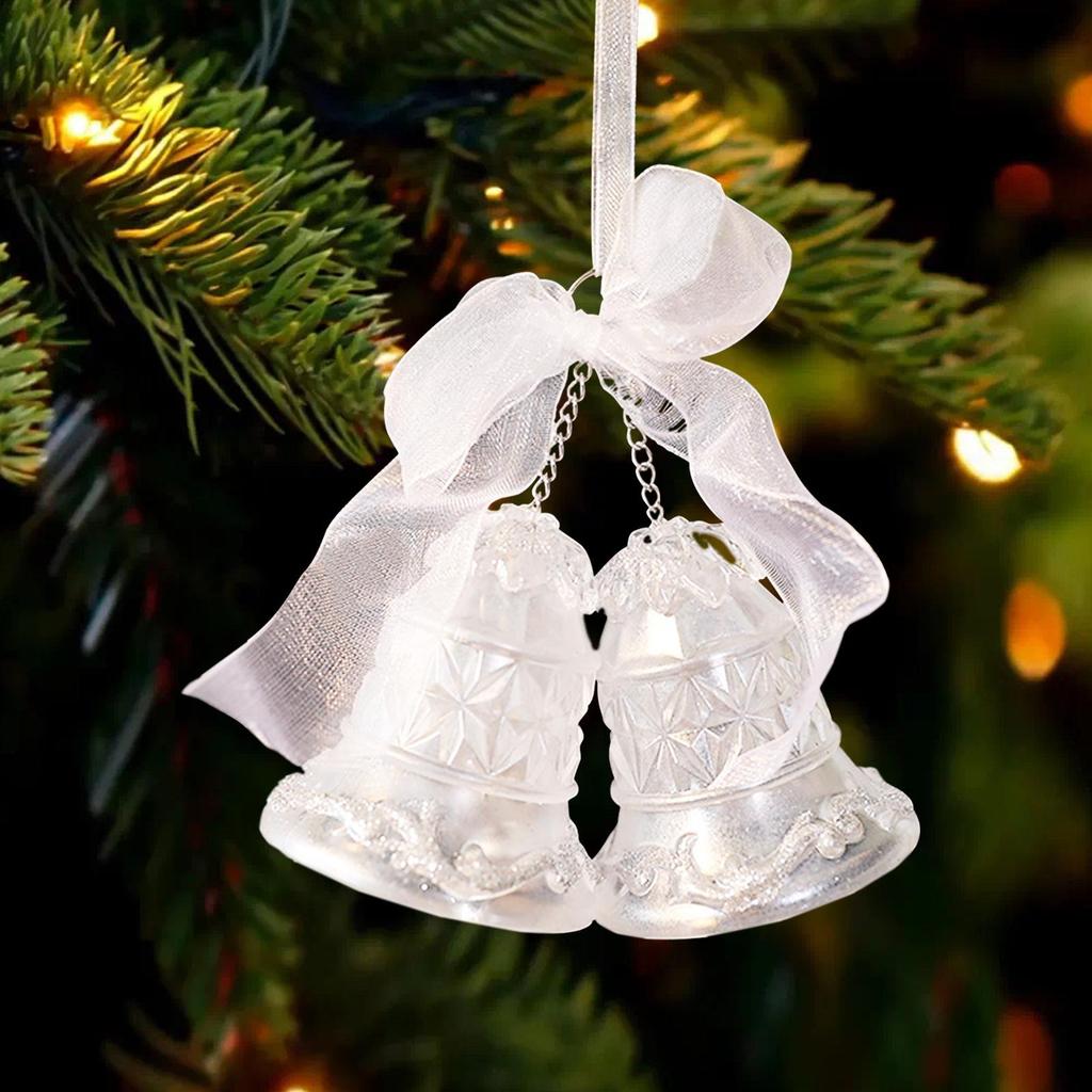 Crystal Christmas Ornaments Winter Holiday Pendant Christmas Decorations Indoor For Holiday Party Celebration Winter Home Indoor