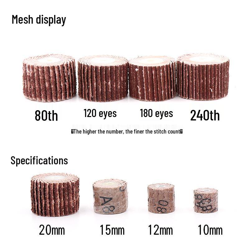 Patterned Flap Disc Sandpaper Grinding Head & Polishing Wheel for Woodworking