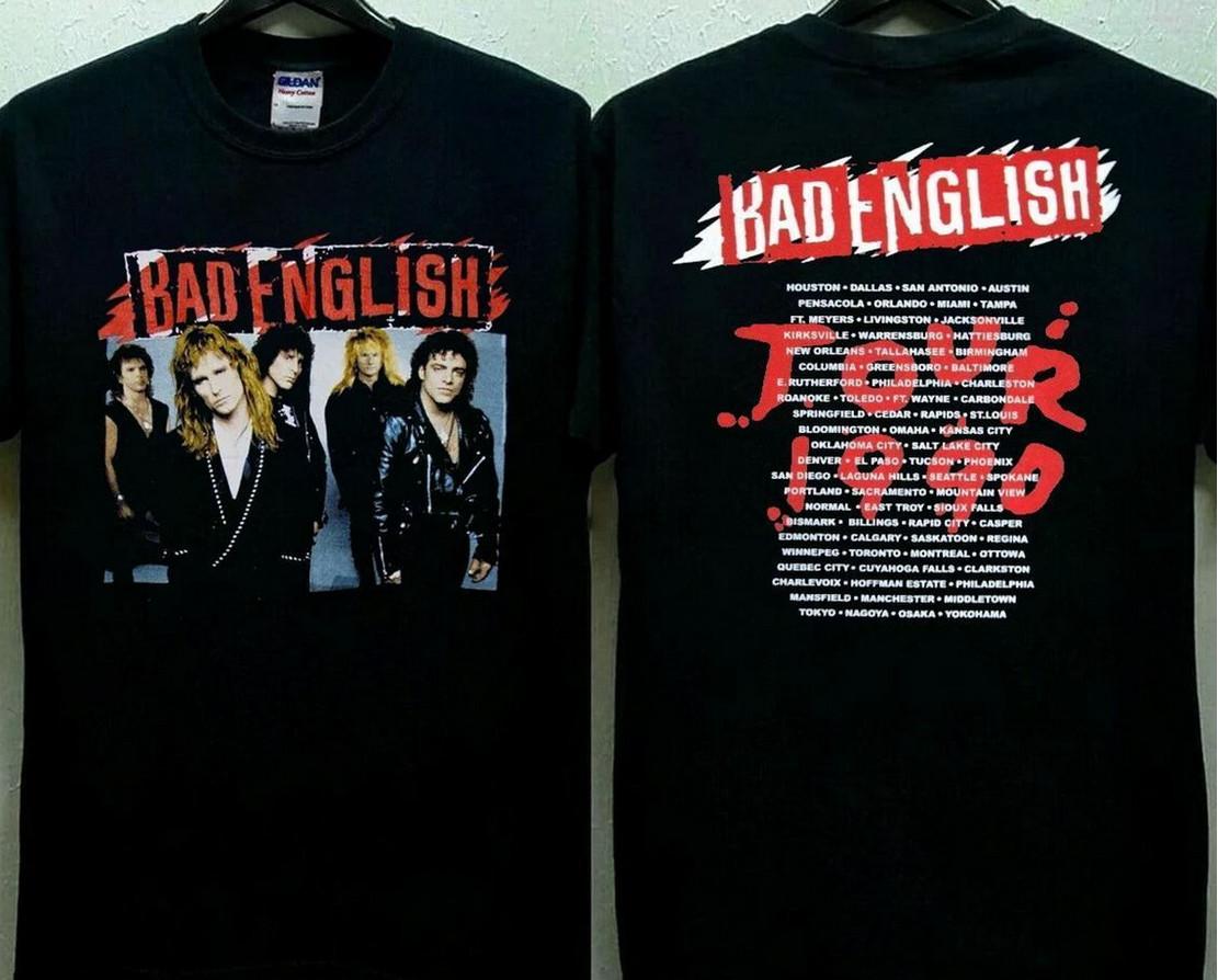 Bad English Concert World Tour 1990 T-shirt. S