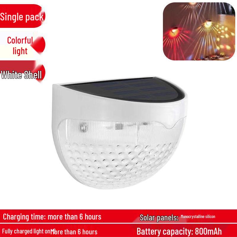 

Solar Waterproof Outdoor Lights – Automatic Dusk On for Garden, Lawn, Wall, and Fence Decoration.