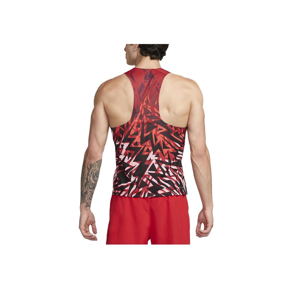 Nike AeroSwift Bowerman Track Club Singlet Dri-Fit ADV Running Vest Red/White Men Streetwear DV7713-687