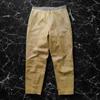 Used 00s PRADA archive Miuccia Period Made in Italy Nappa Leather Leather Pants 46 Camel Genuine Leather Ribbon Belt