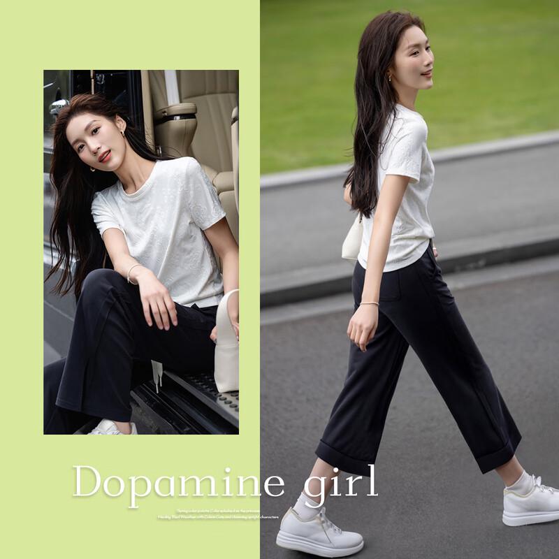 Women s Phoenix Jacquard Short Sleeve T-shirt S