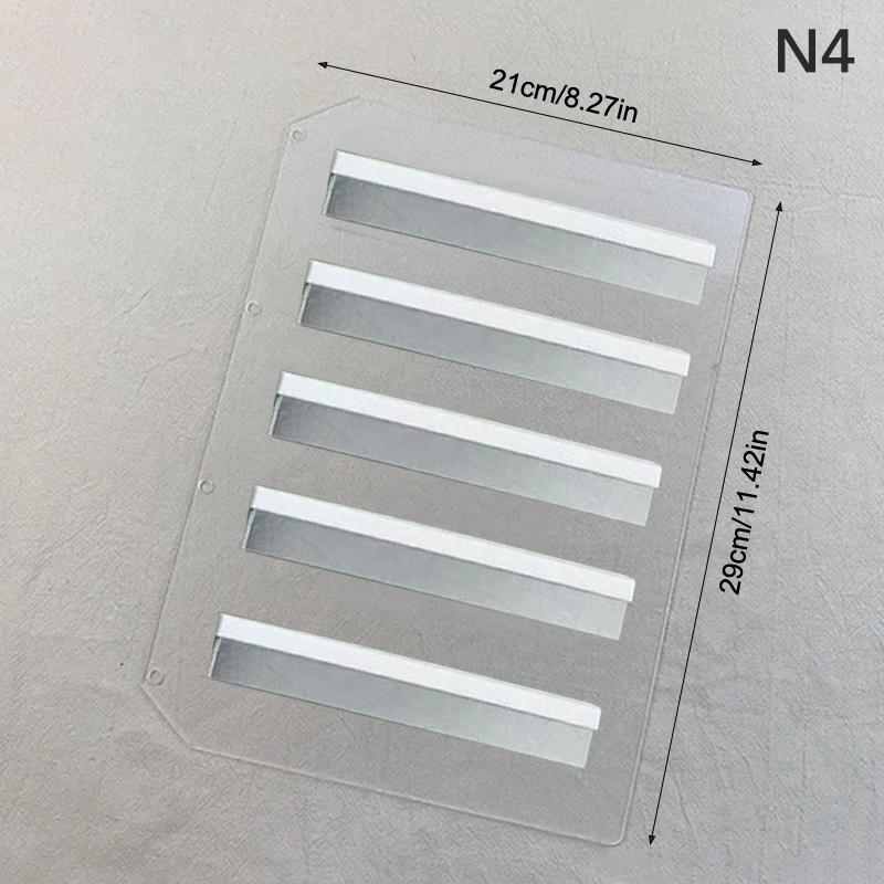 Nail Color Palette Magnetic Acrylic Color Card Book Nail Polish Glue Sample Display Tool Nail Wearing Style Sample Display Board
