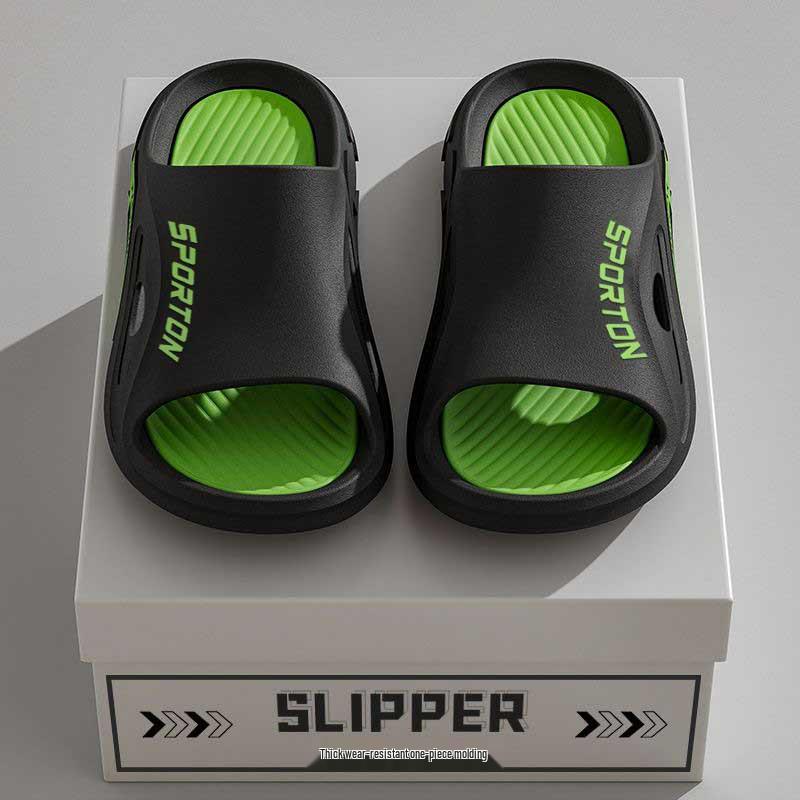 Herre Utendørs Moteable Myksålede Sklisikre Deodoriserende PVC Sommersandaler Flip-flops