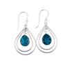 Apatite Gemstone 925 Sterling Silver Handmade Jewelry Earrings 2.00" For Women EE-34-12