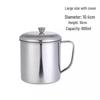 304 Stainless Steel Anti-Scald Double-Layer Water Cup for Kids and Students with Engraving