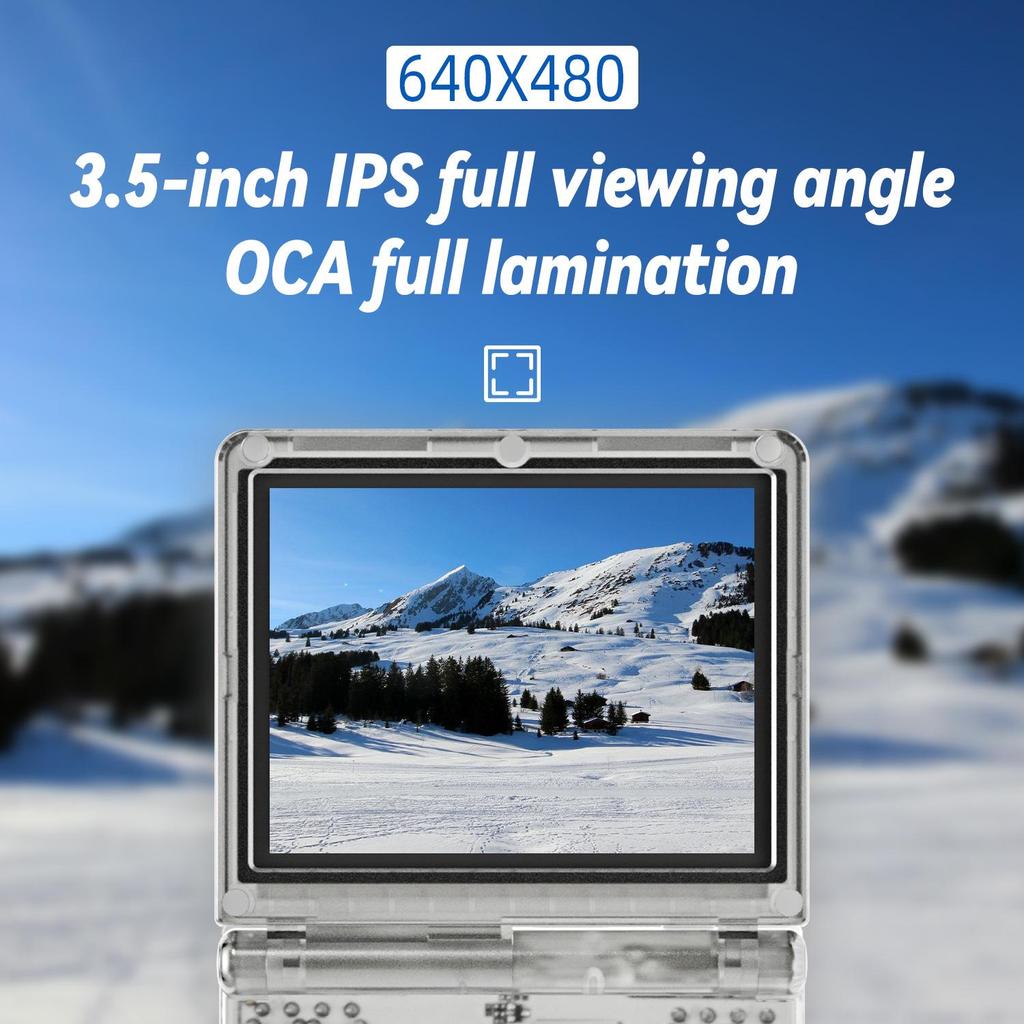 ANBERNIC RG35XXSP Classic Clamshell Retro Handheld Game Console