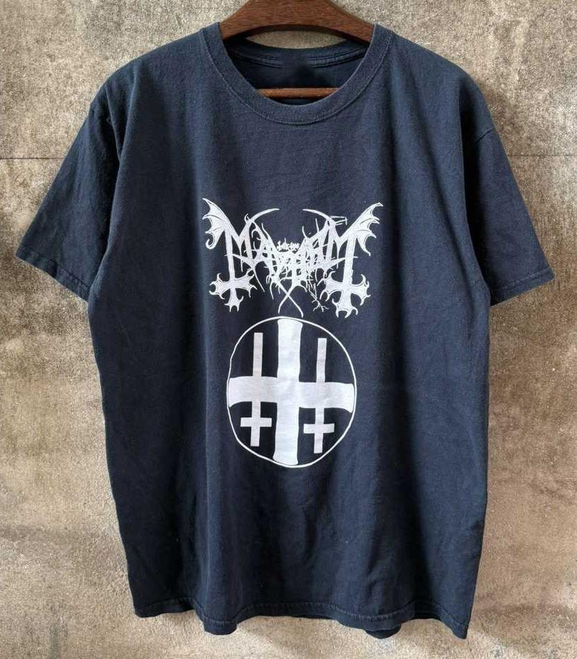 Vintage Mayhem Black Metal Unisex S-5XL Shirt MZ463