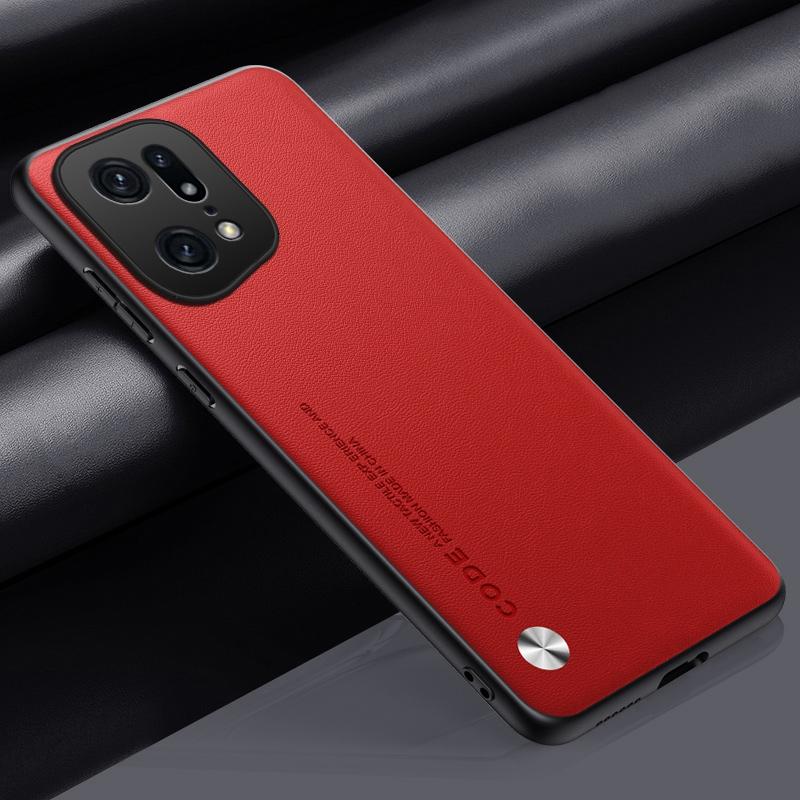 Luxury PU Leather Case For OPPO Find X5 Pro X5Pro Back Cover Silicone Shockproof Protection Phone Case For OPPO FindX5 Pro 5G