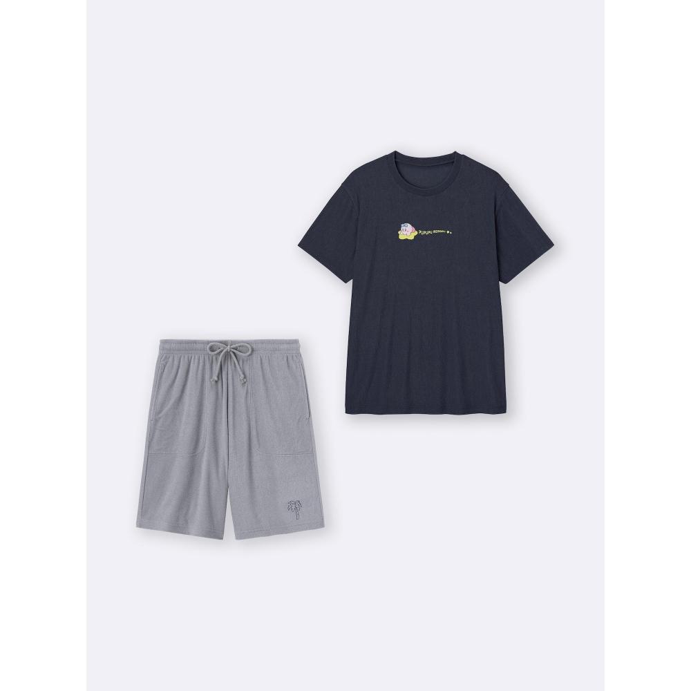 GU by Uniqlo Pile Lounge Set  Short Sleeve   Shorts  kirBy