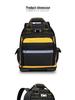 Durable Electrician Tool Backpack: Portable, Multi-Functional, Sturdy Canvas Repair & Storage Bag