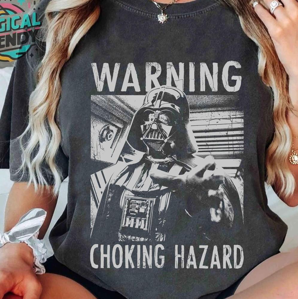 Vintage Star Wars Shirt, Darth Vader Choking Hazard T-shirt Unisex Sizer S-5XL Unisex T-Shirt XL
