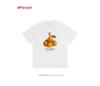 Unisex Summer Cotton T-Shirt with Fun Fruit Print - Loose, Short-Sleeved