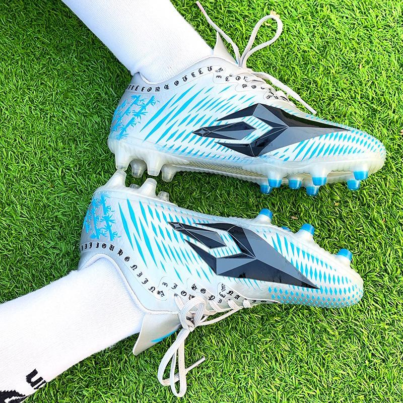 2 new football shoes men's low-top grass broken nails long nails youth training game sports shoes