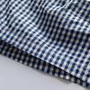 Men's Gingham Check Casual Shorts – Elastic Drawstring Waist Pocket Shorts for Summer Daily & Streetwear