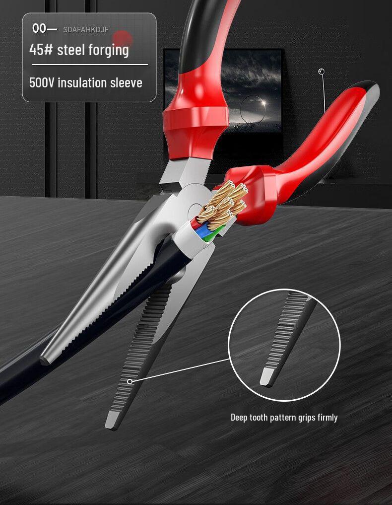 High-Power Cordless Electric Drill and Screwdriver Set with Lithium Battery for Home Use