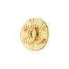 CHANEL Classic LOGO Double C Stud Earrings Women's Gold