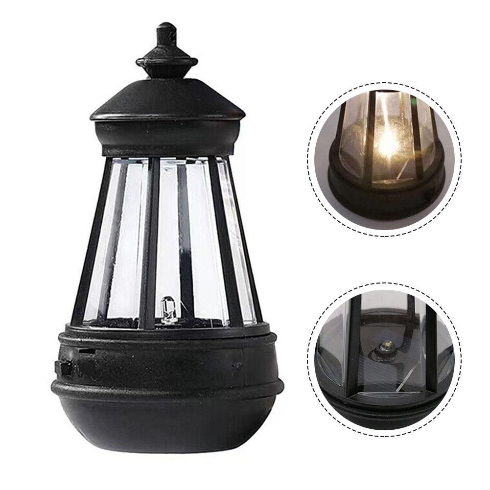 Solar Powered Hanging Lantern for Outdoor Decoration Bright LED Lights