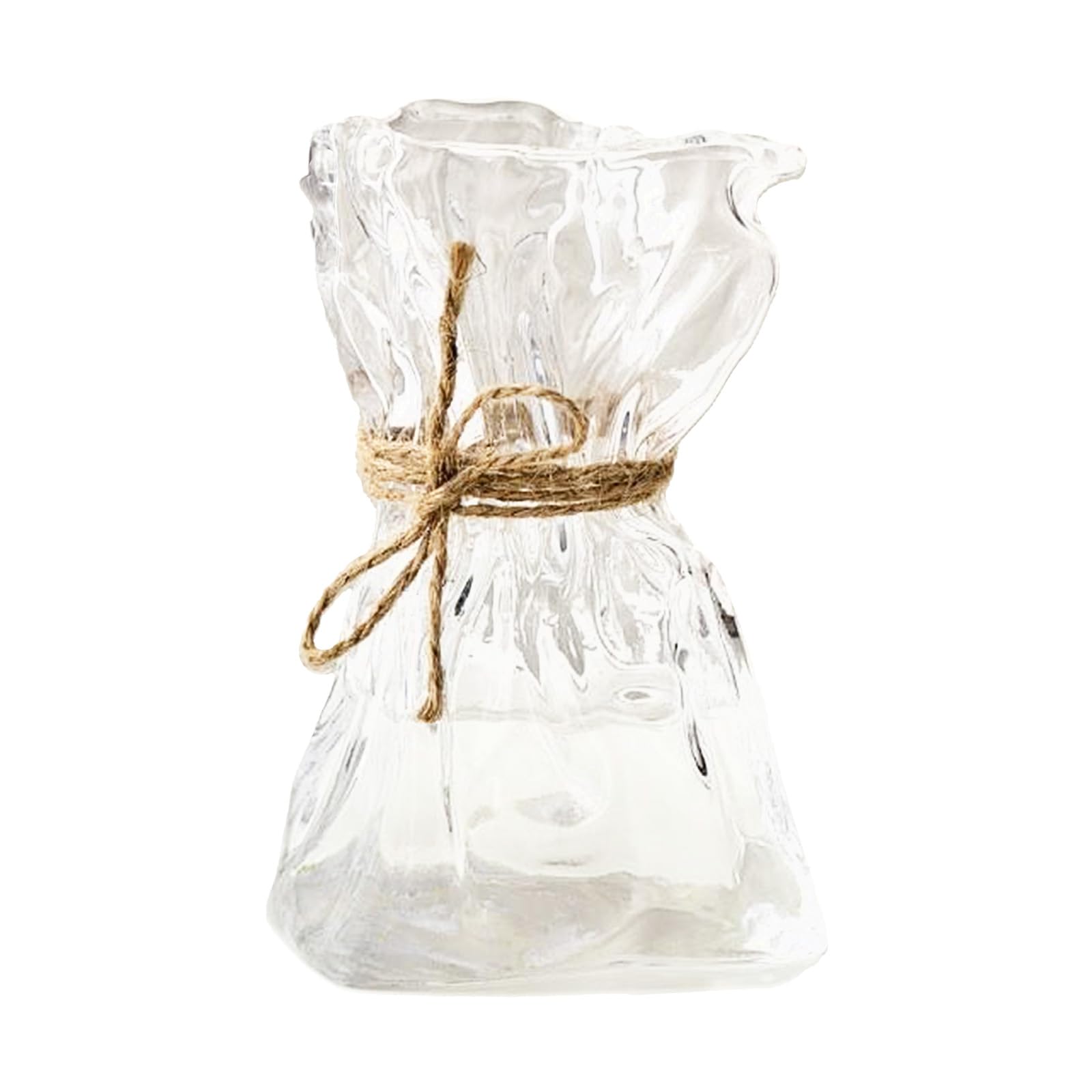 

Hyack Korean Interior Decor, Stylish Scandinavian Style, Random Shape Glass (Crystal) Flower Vase [Parallel Import]