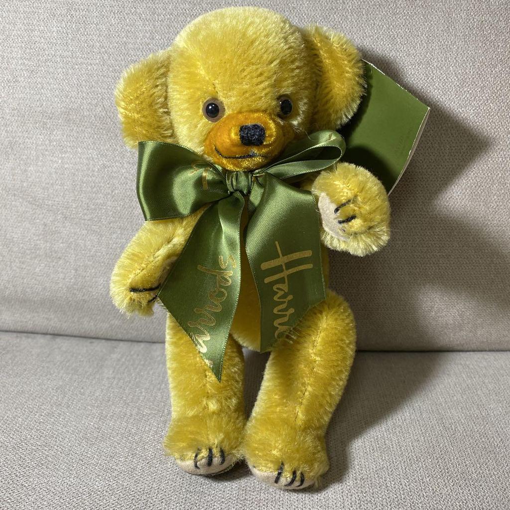 [USED] Harrods Teddy Bear Cheeky Antique by Merrythought, UK