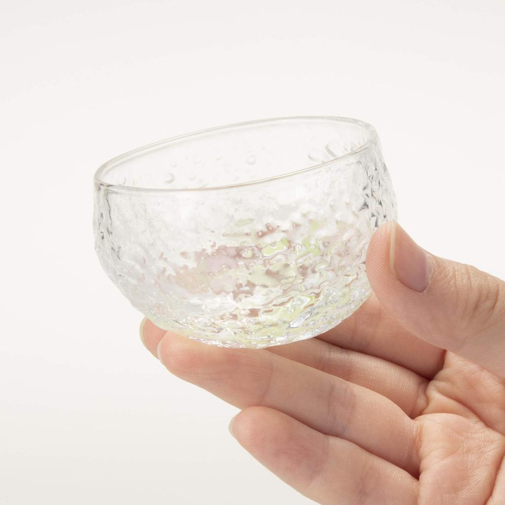 Toyo Sasaki Glass Cold Sake Glass Sake Cup Cup Made In Japan In Green 70ml 48 Pieces SA301 (Sold Case) Approx.