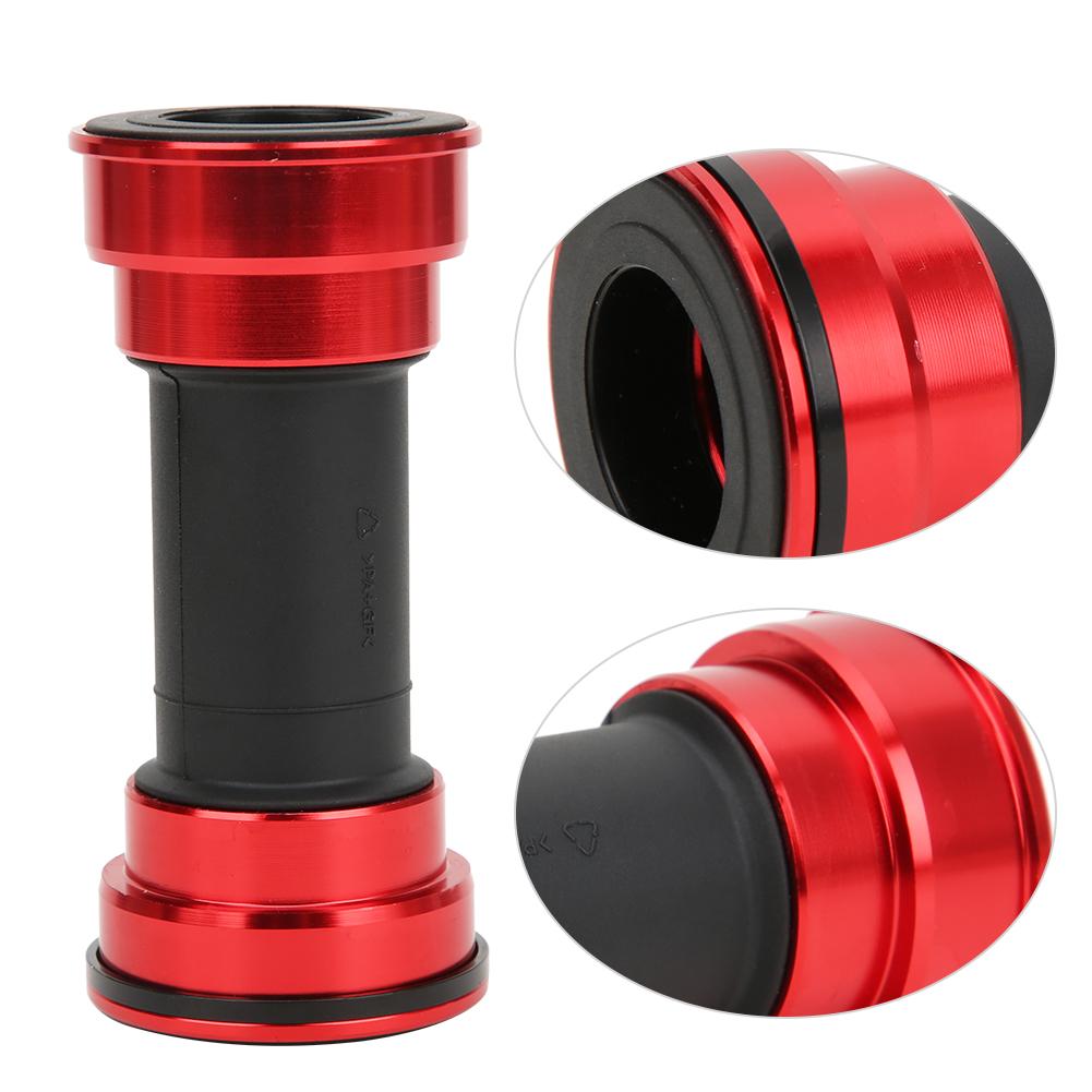 Mountain Bicycle Integrated Hollow BB Press Bearings Bottom Bracket DIY Bike AccessoryRed