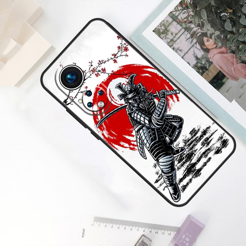 Japanese Samurai Warrior For Honor Magic 7 Lite 6 8 Pro Case For Honor X9d X9a X9b X9c X8c X8b 200 400 50 70 90 Win RT