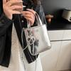 Chaonan Style Women's Shiny Red Crossbody Handbag - High-End Fashion Travel Bag