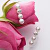 Hello Kitty Quadruple Pearl Earrings for Women [Gift Wrapped]
