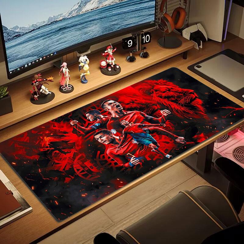 Floral Dream Large Size Mouse Pad Large Gaming Table Cushion Nonslip Laptop Tablet Big Mousepad Xxl Mat Mini Pc Playmat With Lock Edge