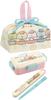 Skater Bento Movie Soft Made in Box, 530ml, "Sumikko Gurashi" 3, Antibacterial, Serving, Dome-Shaped Lid, Women's, Japan, PFLB6AG-A