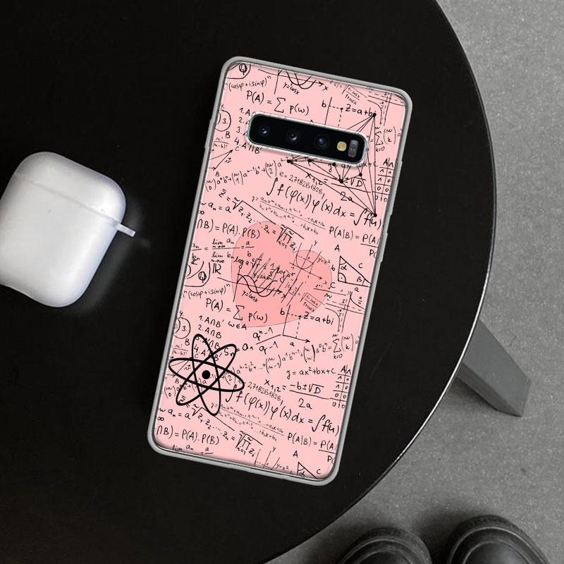 Physics Chemical Mathematics Phone Case Cover for Samsung Galaxy S26 S25 Edge S24 S23 Ultra S22 Plus S21 FE S20 + Art Customized