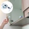New 10-1Pack Magnet Cabinet Catches Door Stop Closer Stoppers Damper Buffer For Wardrobe Hardware Furniture Fittings Accessories