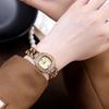 Light Luxury Exquisite Full Diamond Bracelet Watch Women'S Fashion Trend Shiny Gypsophila Personality Quartz Watch