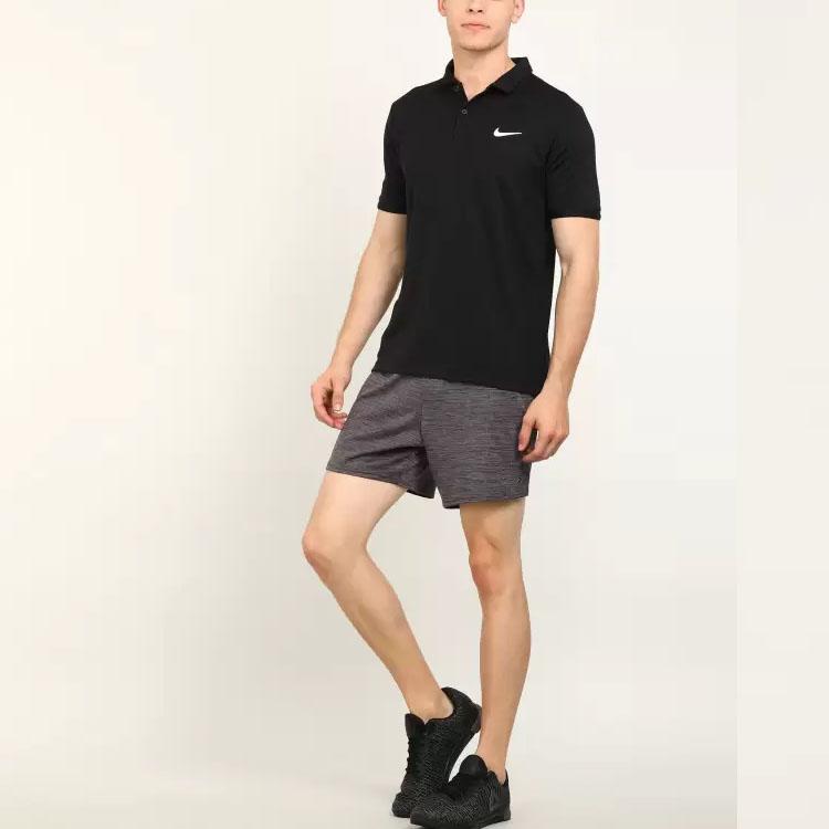 Nike Court Dri-FIT Team Casual Sports Short-Sleeve Polo Men Tops Black 939138-010