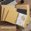 A4 Kraft Paper Cover DIY Photo Album & B5 Classmate Growth Journal