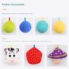 Cartoon Sensory Toys For Toddler Animal Pull String Teether Toy Pull Rope Toys  0-12 Months