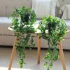1 Stück künstliche Hängepflanze zur Dekoration der Wände und Gärten eines Hauses, Schlafzimmers oder Gartens Ohne Topf