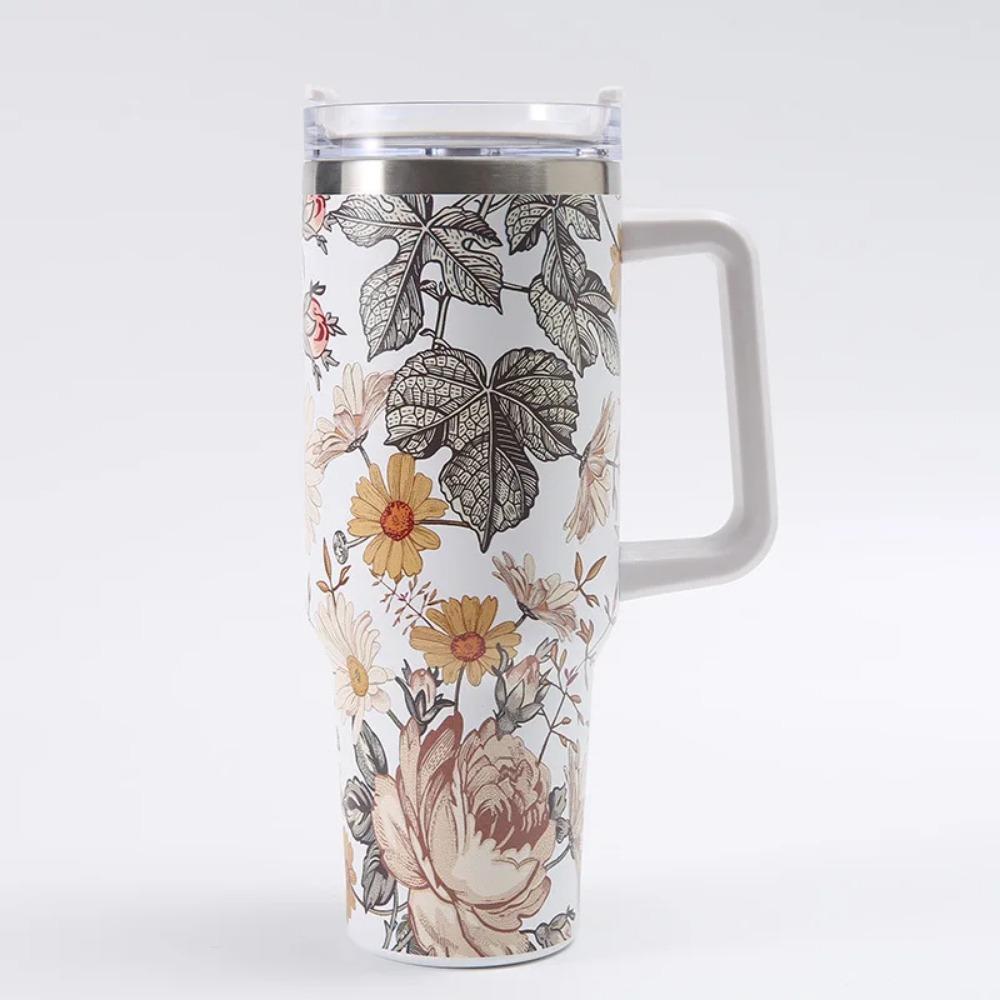 

Термос-кружка, стакан-термос, можно персонализировать для размещения фотографий, новый креативный дизайн кружки ice tyrantcup 1200ML лист