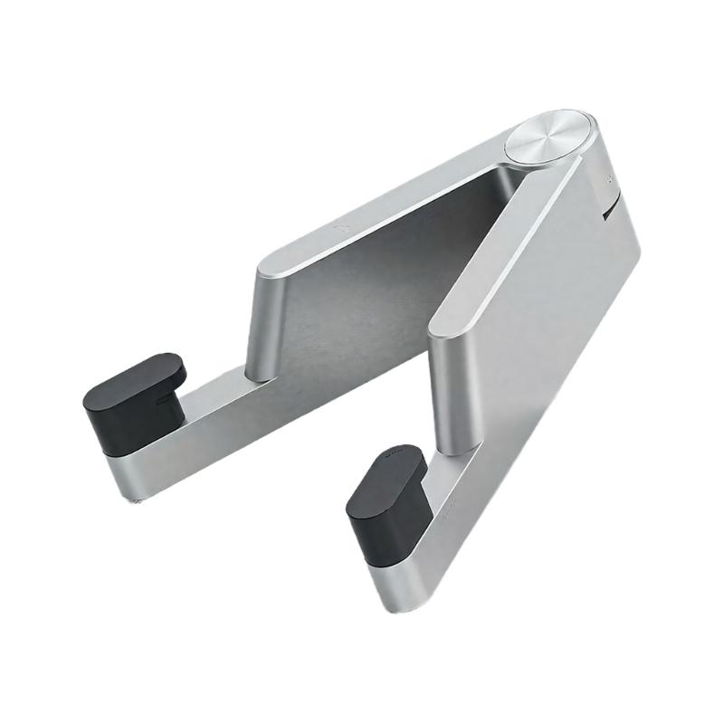 Foldable Desktop Phone Holder Aluminum Construction Small Size Pocket Phone Stand For Smartphones And Tablets