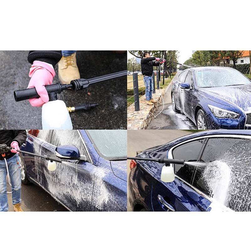 Pressure Car Washer Accessories Washer Surface Cleaning for WORX Nozzle Water Pipe Short Rod Hand Tool Useful Washing Tool Parts