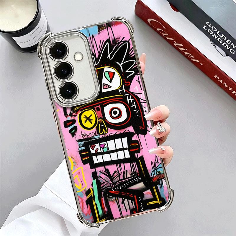 Graffiti Fashion Art Soft Phone Case For Samsung A17 A27 A07 A37 A57 A16 A56 A15 A55 A14 A54 A13 A53 A26 A36 A25 A35 A24 A34 A23