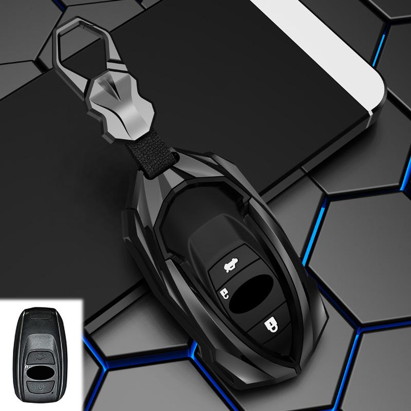Zinc Alloy Key Holder Keychain Protective For Subaru XV SV Forester BRZ 2019 2020 Accessories Car Key Case Cover