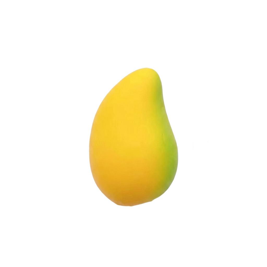 Mango Shaped Stress Relief Squeeze Toy for Office Desk Relaxation Soft Slow Rising Sensory Fidget Squishy Toy for Adults and Kids