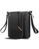 Spigen Passport Case/Travel Pouch [Large Capacity/Compact] Gadget Pouch with Skimming Prevention and Security KD500 AFA07574 (Black)