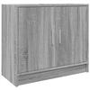 VidaXL Sink Cabinet Sonoma Grey 63x29x55 Cm Engineered Wood, Bathroom Cabinet, Storage Cabinet Room 848099