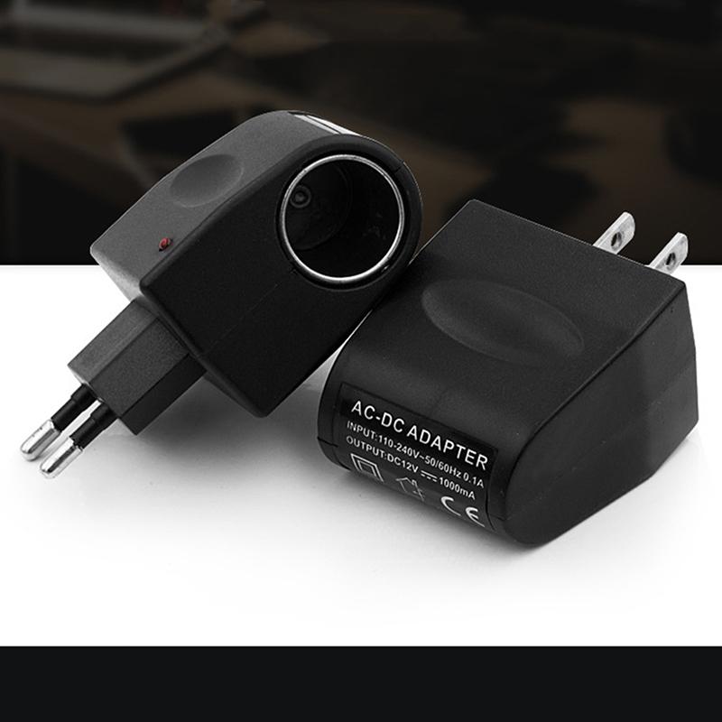 Uniwersalna wtyczka konwersyjna 220V AC na 12V DC Gniazdo adaptera zasilania samochodowego konwerter