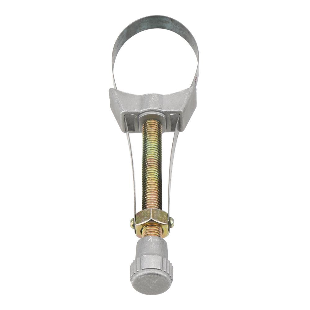 Steel Strap Wrench Hand Tools Car Oil Filter Removal Tool Adjustable 60mm To120mm Diameter